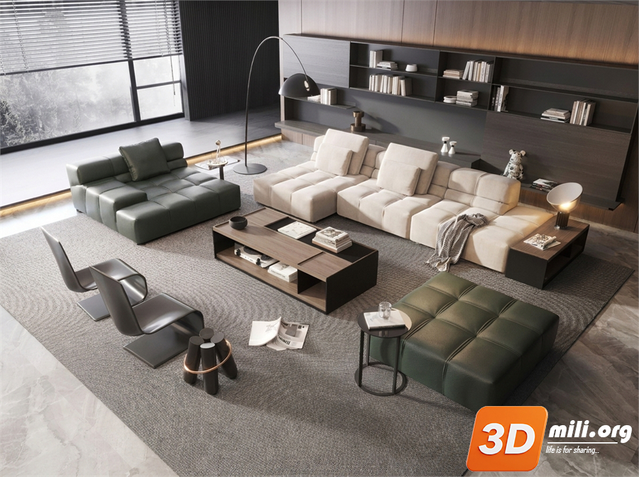 Sofa Minotti Skp Files 